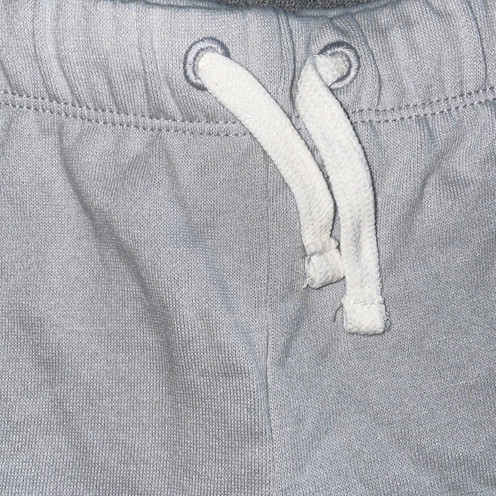 Grayson Threads Boys Gray Knit Drawstring Shorts - Picture 2 of 3